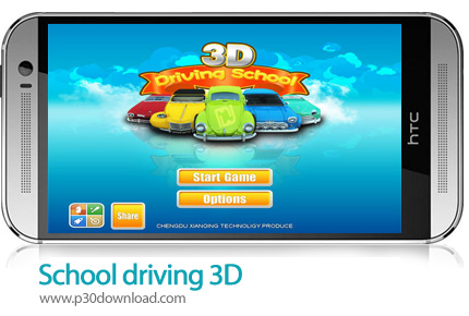 دانلود School driving 3D - بازی موبایل مدرسه رانندگی سه بعدی
