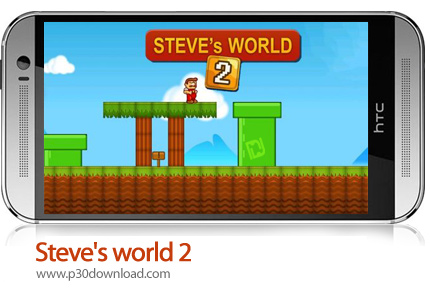 دانلود Steve's world 2 - بازی موبایل جهان استیو 2
