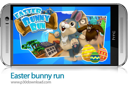 دانلود Easter bunny run - بازی موبایل فرار خرگوش شب عید