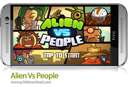 دانلود Alien Vs People - بازی موبایل بیگانه در مقابل مردم