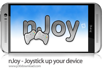 دانلود nJoy Joystick up your device - نرم افزار تبدیل گوشی به دسته بازی