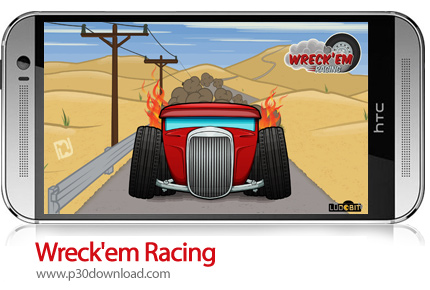 دانلود Wreck'em Racing - بازی موبایل مسابقه اتومبیلرانی بیابان