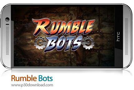دانلود Rumble Bots v1.3.6 + Mod - بازی موبایل سر و صدا رباتها