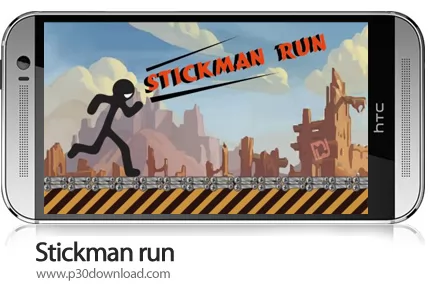 دانلود Stickman run - بازی موبایل استیکمن دونده