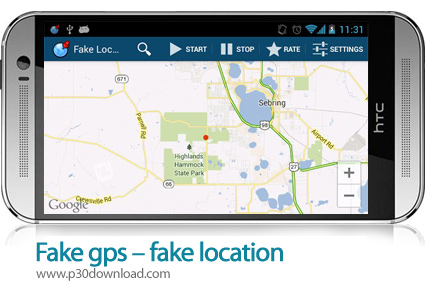 دانلود Fake gps fake location - برنامه موبایل تغییر مکان غیر واقعی