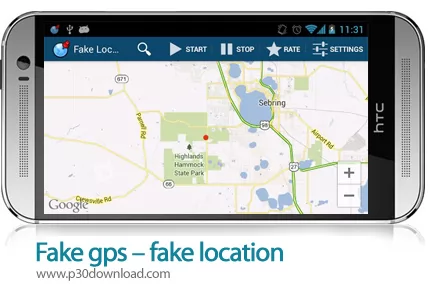 دانلود Fake gps fake location - برنامه موبایل تغییر مکان غیر واقعی