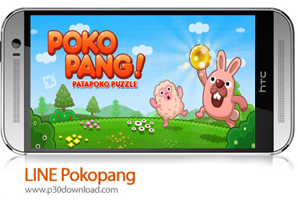 دانلود LINE Pokopang v5.0.0 - بازی موبایل حذف خط ها