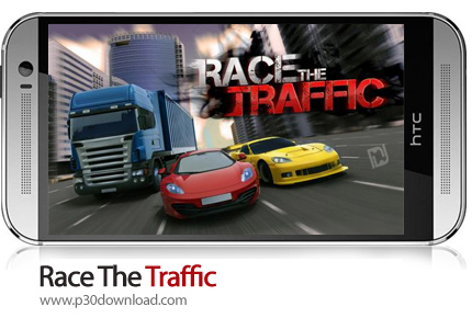 دانلود Race The Traffic - بازی موبایل رانندگی در ترافیک + پول بینهایت
