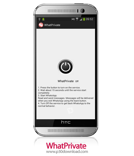 دانلود WhatPrivate - برنامه موبایل مخفی کردن خود در واتس آپ