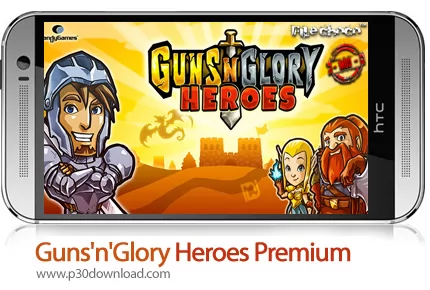 دانلود Guns'n'Glory Heroes Premium - بازی موبایل قهرمانان پر افتخار