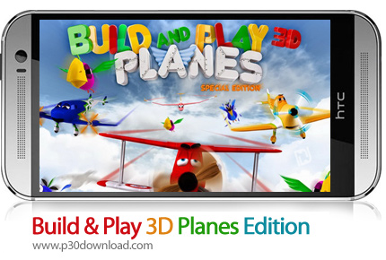 دانلود Build & Play 3D Planes Edition - بازی موبایل ساخت و پرواز با هواپیما سه بعدی