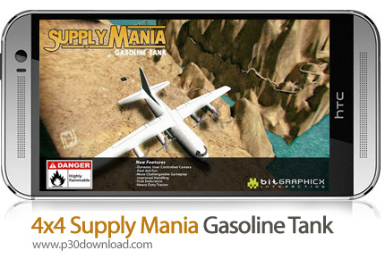 دانلود 4x4 Supply Mania Gasoline Tank - بازی موبایل تامین بنزین