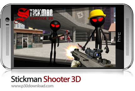 دانلود Stickman Shooter 3D - بازی موبایل استیکمن تیرانداز