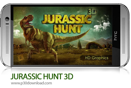 دانلود JURASSIC HUNT 3D - بازی موبایل شکار دایناسورها به صورت سه بعدی