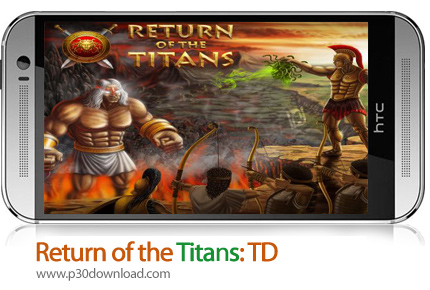 دانلود Return of the Titans: TD - بازی موبایل بازگشت تایتان ها