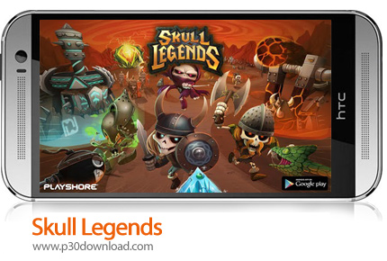 دانلود Skull Legends - بازی موبایل افسانه های اسکلت