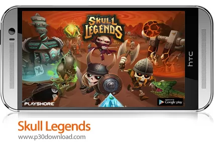 دانلود Skull Legends - بازی موبایل افسانه های اسکلت