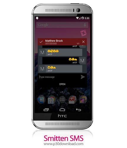 دانلود Smitten SMS - برنامه موبایل مدیریت پیام ها