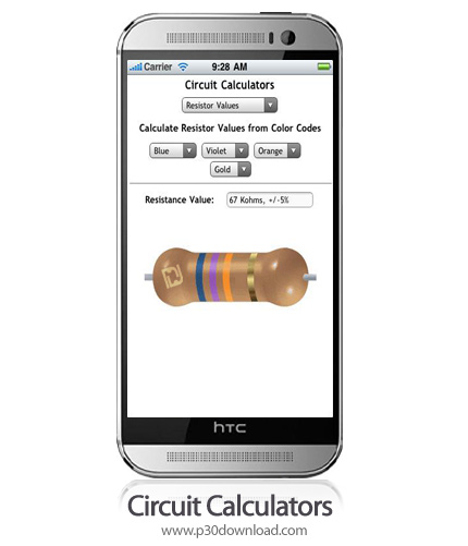 دانلود Circuit Calculators - برنامه موبایل ماشین حساب حرفه ای