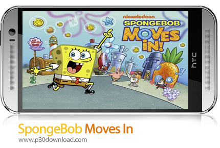 دانلود SpongeBob Moves In - بازی موبایل باب اسفنجی