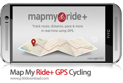 دانلود Map My Ride+ GPS Cycling - برنامه موبایل نقشه دوچرخه سواری