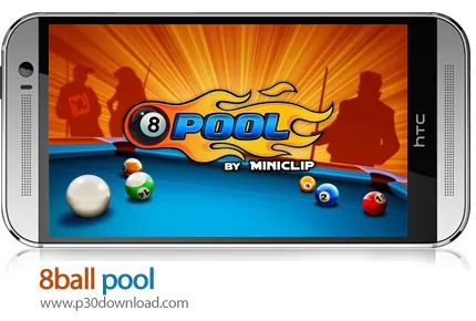 دانلود 8ball pool v4.7.7 - بازی موبایل بیلیارد آنلاین