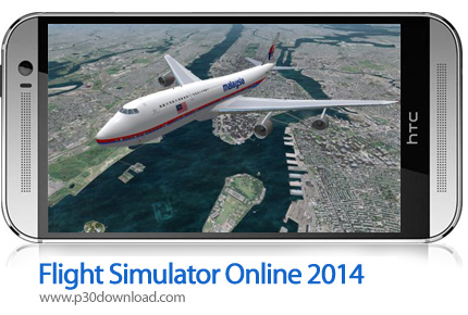 دانلود Flight Simulator Online 2014 - بازی موبایل شبیه ساز پرواز آنلاین 2014