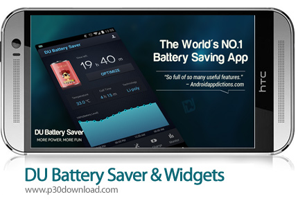 دانلود DU Battery Saver & Widgets v4.9.0.1 Final Unlocked - برنامه موبایل افزایش عمر باطری