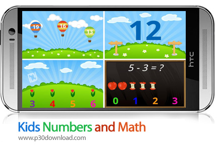 دانلود Kids Numbers and Math - بازی موبایل بازی با اعداد و ریاضی مخصوص کودکان
