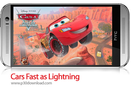 دانلود Cars: Fast as Lightning - بازی موبایل ماشین ها: سریع مانند صاعقه