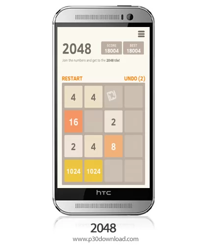 دانلود 2048 pro - بازی موبایل فکری 2048