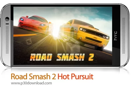 دانلود Road Smash 2: Hot Pursuit - بازی موبایل تعقیب و گریز در جاده