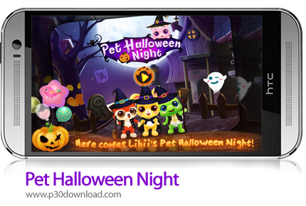 دانلود Pet Halloween Night - بازی موبایل حیوان خانگی شب هالووین