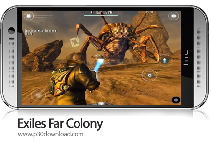 دانلود Exiles: Far Colony - بازی موبایل تبعیدیان