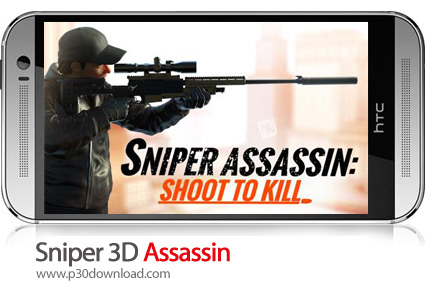 دانلود Sniper 3D Assassin v3.30.7 + Mod - بازی موبایل تک تیرانداز قاتل