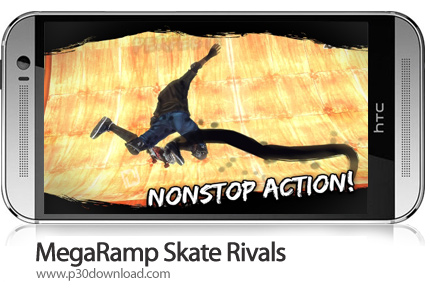 دانلود MegaRamp Skate Rivals - بازی موبایل اسکیت سواری
