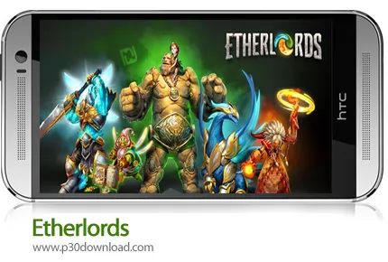 دانلود Etherlords - بازی موبایل مبارزه با موجودات ترسناک