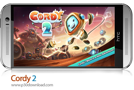 دانلود Cordy 2 - بازی موبایل ربات دوست داشتنی