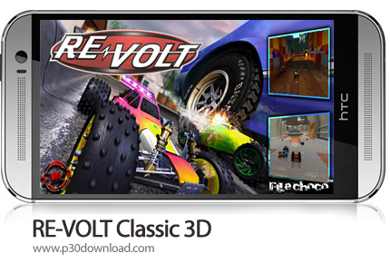دانلود RE-VOLT Classic 3D - بازی موبایل مسابقات کلاسیک