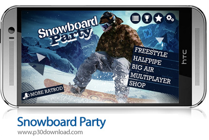 دانلود Snowboard Party - بازی موبایل مهمانی اسکیت سواری