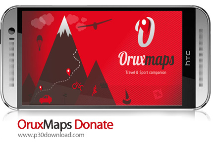 دانلود OruxMaps Donate v8.1.5GP - برنامه موبایل نقشه و مسیریابی