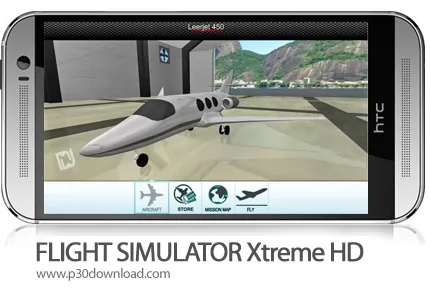 دانلود FLIGHT SIMULATOR Xtreme HD - بازی موبایل شبیه ساز پرواز