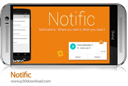 دانلود Notific - برنامه موبایل اطلاعیه ها