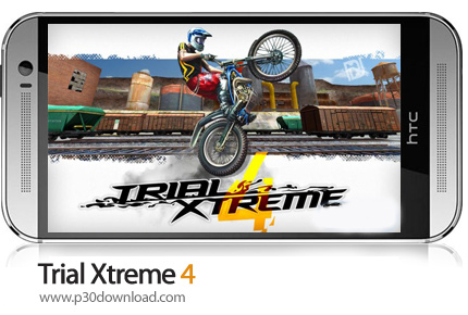 دانلود Trial Xtreme 4 v2.9.4 + Mod - بازی موبایل موتورسواری
