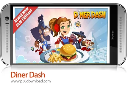 دانلود Diner Dash - بازی موبایل مدیریت رستوران