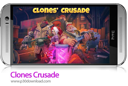 دانلود Clones Crusade - بازی موبایل جنگ های کلون ها