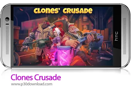 دانلود Clones Crusade - بازی موبایل جنگ های کلون ها