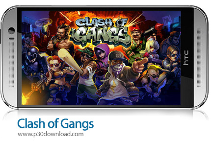 دانلود Clash of Gangs - بازی موبایل جنگ گانگستر