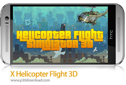 دانلود X Helicopter Flight 3D - بازی موبایل نبرد سه بعدی با هلیکوپتر