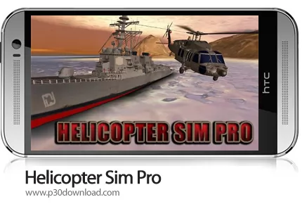 دانلود Helicopter Sim Pro - بازی موبایل شبیه ساز هلیکوپتر